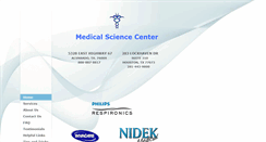 Desktop Screenshot of mscbiomedical.com