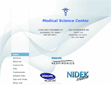 Tablet Screenshot of mscbiomedical.com